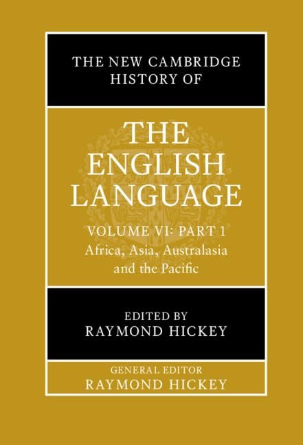 The New Cambridge History of the English Languag (hardcover)
