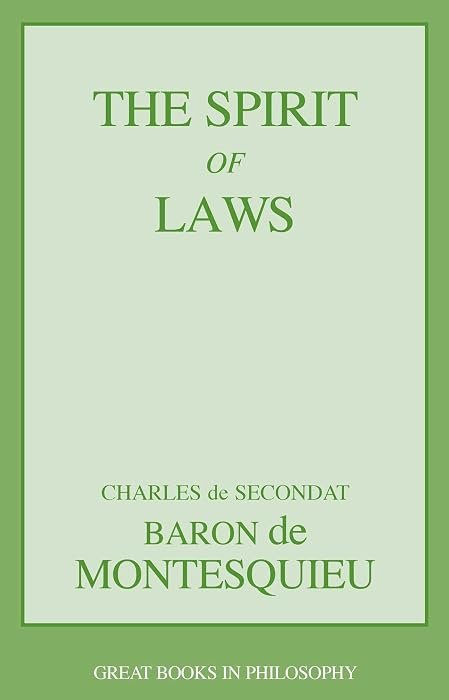 The Spirit of the Laws — Montesquieu (gift edition)
