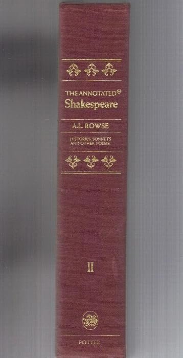ANNOTATED SHAKESPEARE: Volume II; The Histories (hardcover)
