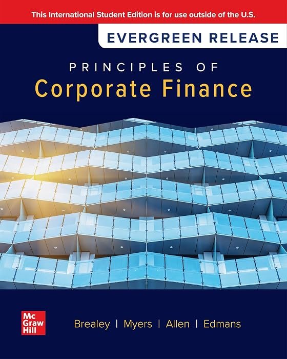 Principles of Corporate Finance