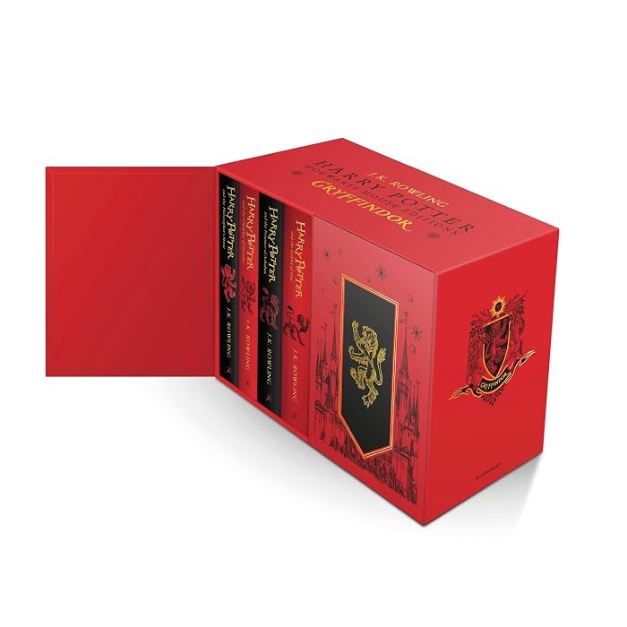Harry Potter Gryffindor Hogwarts House Editions Hardback Box S