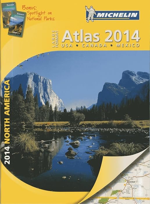 Michelin 2014 Large Format Atlas North America
